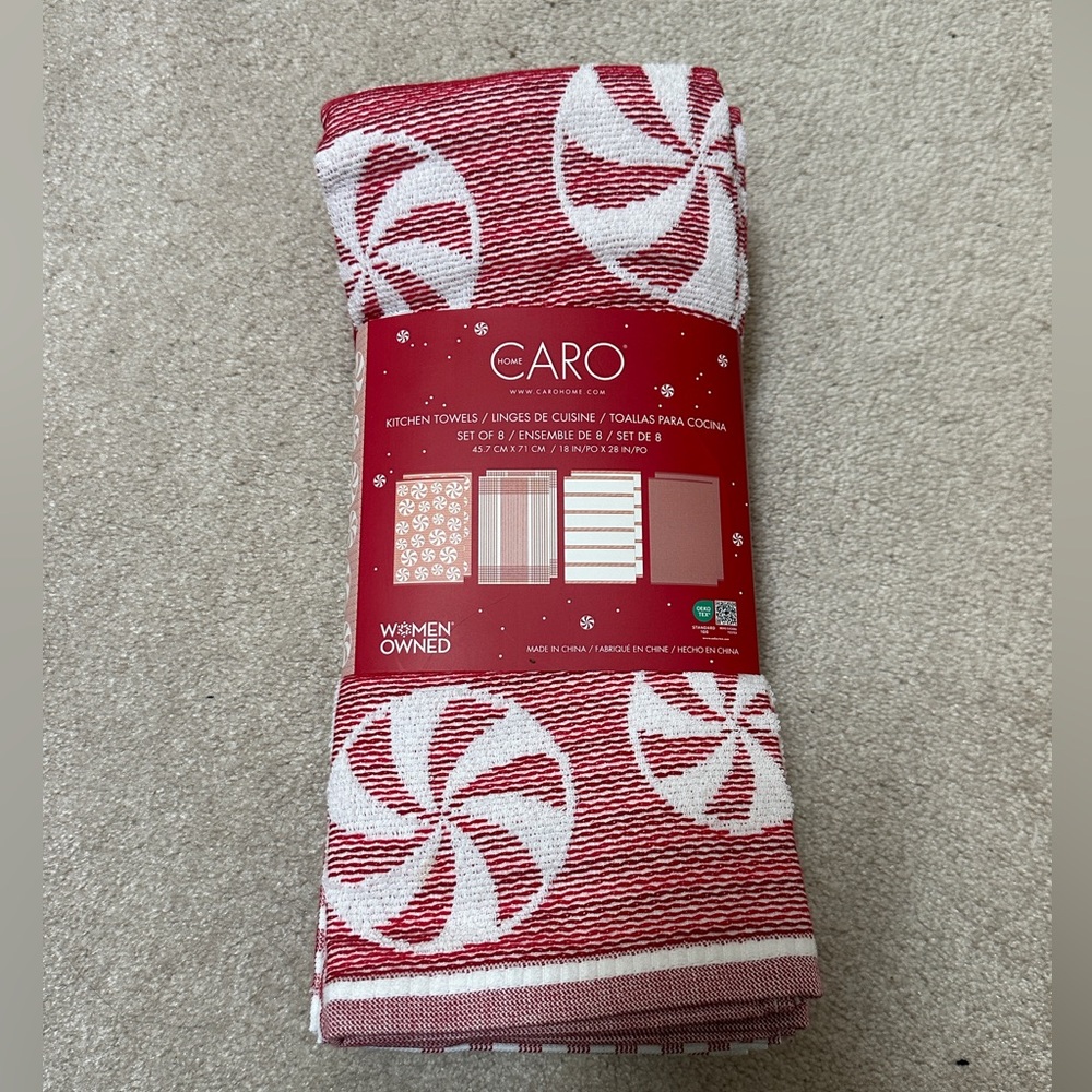 Caro Home Holiday Kitchen Towels